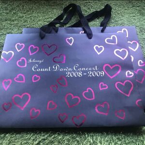 ☆ジャニーズ カウントダウンconcert 2008-2009 ☆ 可愛いぃ〜紙袋