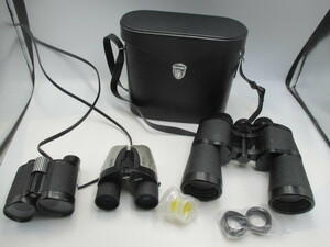 【送料無料】双眼鏡　3個セット、EIKOW BAK-510・Raymay RXB-312・Nikon 8×24 7　まとめて・まとめ売り