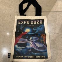 【美品】 ドバイ万博 トートバッグ エコバッグ EXPO 2020_画像1