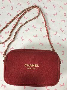 新品シャネルCHANELノベルティポーチショルダーバッグ