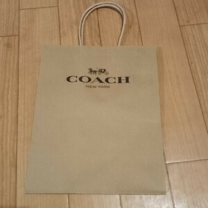 coach コーチ　紙袋　ショッパー　新品未使用　まとめ買い可能 　ショップ袋