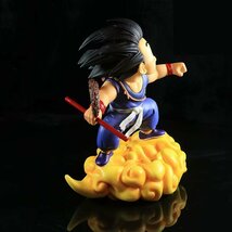 ◆ドラゴンボール　孫悟空◆海外限定品◆レア 希少◆フィギュア◆箱無し◆あお(16cm/0.6kg )◆#A-521_画像3