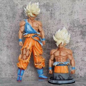 ◆ドラゴンボール　 初超 超サイヤ人 孫悟空◆海外限定品◆レア 希少◆フィギュア◆箱無し◆　(43cm/3kg )◆#E-159