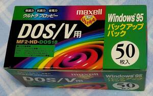 maxell 3.5インチフロッピーディスク50枚入 MF2-HD-DOS18