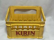 ビール瓶　ケース　キリン　KIRIN　小瓶　汚れあり　レトロ　非売品_画像1