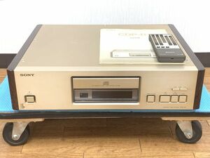 取説付 SONY ソニー CDP-R1 CDトランスポート リモコン付 RM-A1　