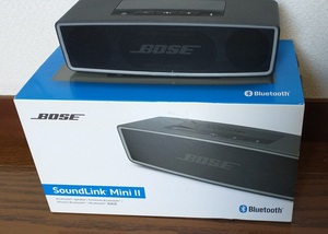 修理ミス完全ジャンク品　ポータブル BOSE Sound Link Mini Bluetoothスピーカー