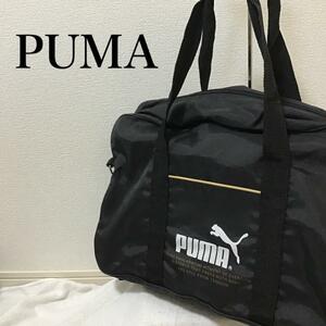 美品PUMAプーマショルダーバッグハンドバッグブラック黒