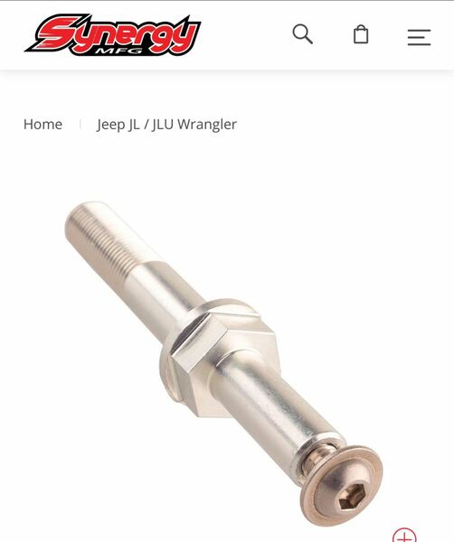 Synergy Jeep JK/JKU/JL/JLU/JT Stabilizer Mount Stud 8806-01