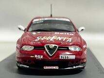 スパーク 1/43 アルファロメオ 156 GTA 2003 ETCC チャンピオン ガブリエル・タルキーニ_画像4