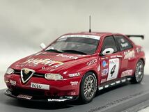 スパーク 1/43 アルファロメオ 156 GTA 2003 ETCC チャンピオン ガブリエル・タルキーニ_画像1