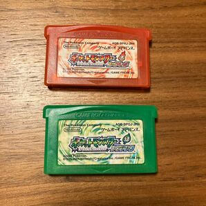 ポケットモンスター ファイアレッド リーフグリーン ゲームボーイアドバンス GBA