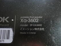 TDK iPod iPhone 対応 スピーカー SP-XA3602_画像3