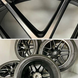 新しいタイヤ メルセデ スベンツ Gクラス AMG W463 G65 22インチ 4本セットG63 G350 G55 G500 22x10J ET36 BRIDGESTONE 285/45R22 2022年製の画像2