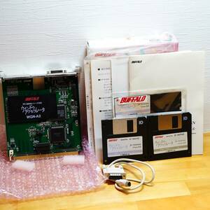 希少 廃版 BUFFALO PC-9800シリーズ ウィンドウアクセラレータ WSN-A2 バッファロー 動作未確認 YW006