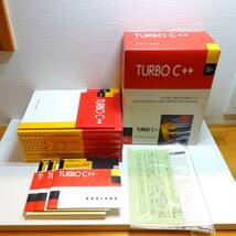 希少 TURBO C++ / BORLAND ボーランドジャパン / PC-9801 5インチ2HD ver 1 言語 ソフト 検索(9800 8800) YW026_画像1