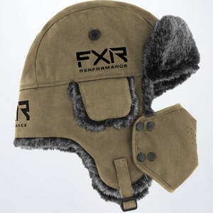 FXR Racing スノーモービル Trapper Hat トラッパー ハット 防寒 トローパーハット キャンバス Canvas L/XLサイズ ● 新品未使用