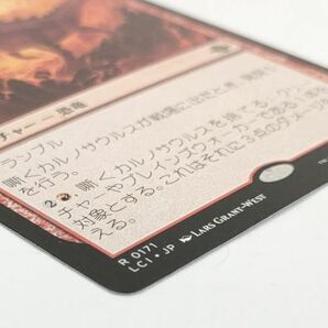 マジック ザ ギャザリング 嘶くカルノサウルス カード 日本語 イクサラン 失われし洞窟 Trumpeting Carnosaur MTG★【中古】5148の画像5