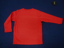 新品　130　爆上戦隊ブンブンジャー　長袖Tシャツ　赤　レターパック発送（代引き不可）PO9176_画像2