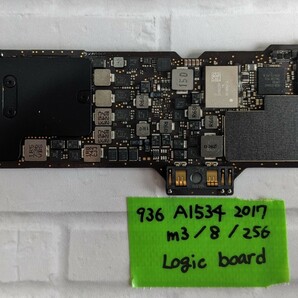 【動作品】MacBook Retina 12インチ 2017 m3 ロジックボード 中古品 マザーボード 管理番号 936の画像2