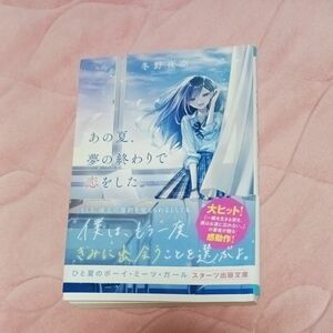 あの夏、夢の終わりで恋をした。 （スターツ出版文庫　Ｓふ１－３） 冬野夜空／著