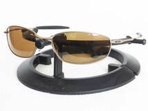 美品 OAKLEY　WHISKER　POLARIZED　偏光　サングラス_画像1