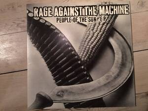  record /10 -inch *RAGE AGAINST THE MACHINE*People Of The Sun Ep