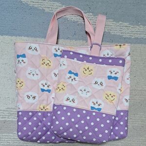 レッスンバッグ＊上履き入れ＊2点セット＊ちいかわ＊ハンドメイド①