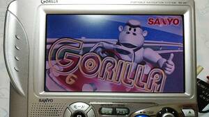 三洋電機 NV-441 GORILLA SANYO ゴリラ ポータブルCDナビ