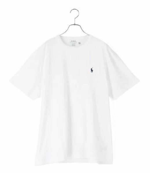 TE/POLO RALPH LAUREN (ポロラルフローレン) ヘビーウェイトTシャツ ホワイト 710909819 Mサイズ