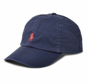 TE/POLO RALPH LAUREN (ポロラルフローレン) ワンポイント スポーツキャップ ネイビー 710548524