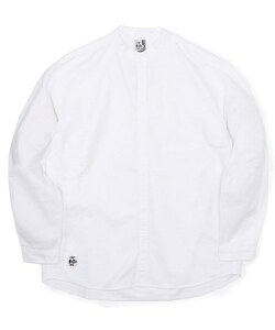 MO/CHUMS (チャムス) Oversized Button Front Hurricane Shirt White Lサイズ CH02-1184