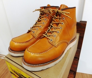 【程度極上品】★レッドウイング　アイリッシュセッター　箱付き★REDWING GOLD RUSSET 8E 26cm 9875 2016年 MADE IN USA★