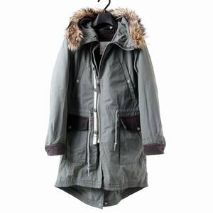 UNIQLO × UNDERCOVER UU モッズコート ユニクロ アンダーカバー ライナー付き コラボ ジャケット JUN TAKAHASHI M-51 M-65