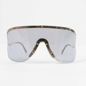 PORSCHE CARRERA 5620 Vintage PORSCHE DESIGN ルシェデザイン カレラ サングラス UNISEX Sunglasses Matte Silver Frame Gray Shield