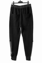 A.F ARTEFACT ZIPPER CUFF PANTS/COTTON SWEAT 定価31900円 エーエフアーティファクト N/07 リックオウエンス JULIUS incarnation_画像10