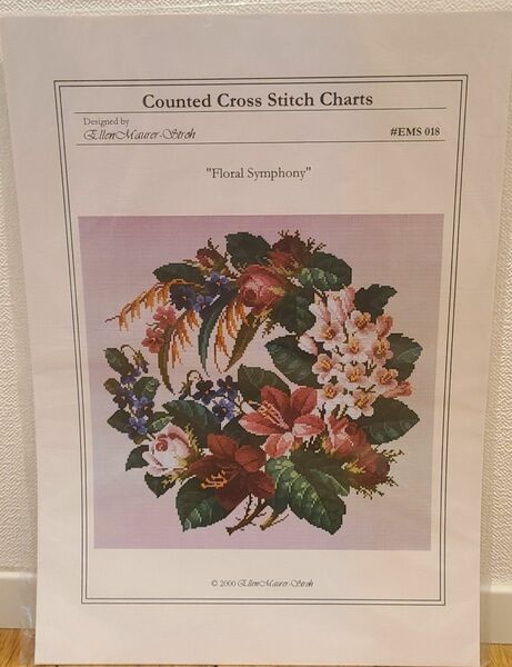 クロスステッチ図案　EMS Floral Symphony 