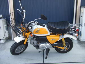 HONDA モンキー Ｚ５０黄色　美品　イグニッション（2012年 中古 在庫整理品）