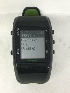 DY-759 動作品 GREENON グリーンオン G05B THE GOLF WATCH ゴルフウォッチ