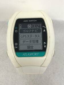 DY-757 動作品 ユピテル ATLASPORT アトラスポルト GOLFNAVI ゴルフナビ AGN-Watch 本体のみ