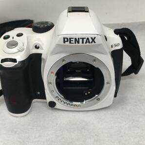 DY-952 動作品 Pentax K-50 ボディ ペンタックス デジタルカメラ ホワイト TAMRON AF 18-200mm F3.5-6.3 XR DiII LD ASPHERICAL [IF] MACROの画像6