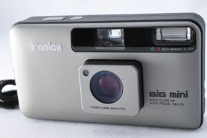 2893R540 コニカ Konica BiG mini BM-201 コンパクトフィルムカメラ [動作確認済 フラッシュNG]