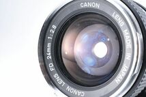 2912R557 キャノン CANON FD 24mm f2.8 マニュアルレンズ [現状品]_画像7