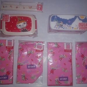 税込総額 7,678円 新品 ムーミン リトルミイ ランチグッズ 7点セット