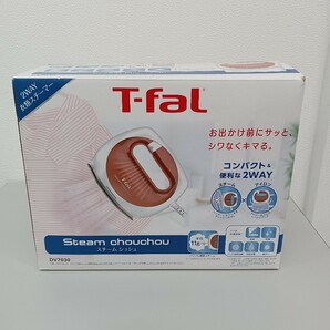 【未使用品】T-fal ティファール 衣類スチーマー スチームシュシュス チームアイロン 2way DV7030 5363の画像1