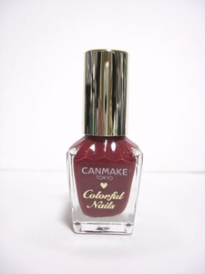 CANMAKE キャンメイク カラフルネイルズ N02 シックボルドー 8mL USED 〒120円