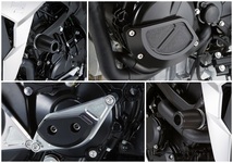 GSX-S750 ABS　レーシングスライダー　4点セット！　スタータータイプ+ジェネレーターBタイプ＋フレームタイプ　アグラス(AGRAS)_画像1