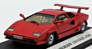 starter スターター 1/43 ランボルギーニ カウンタック LP500 E014 LP5000 クアトロバルボーレ 1988 レッド