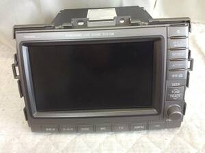 トヨタエスティマ(車両型式 DBA-ACR50W)HDDナビ 26055 8インチ 純正オプション 中古 美品 製造番号1E202794