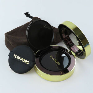 1円 未使用 美品 TOMFORD トムフォード トレースレスタッチファンデーションSPF45 サテンマットクッションコンパクト リネン BO5986N